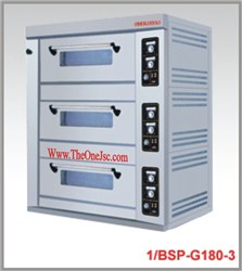 Lò nướng gas 3 tầng, 60kg